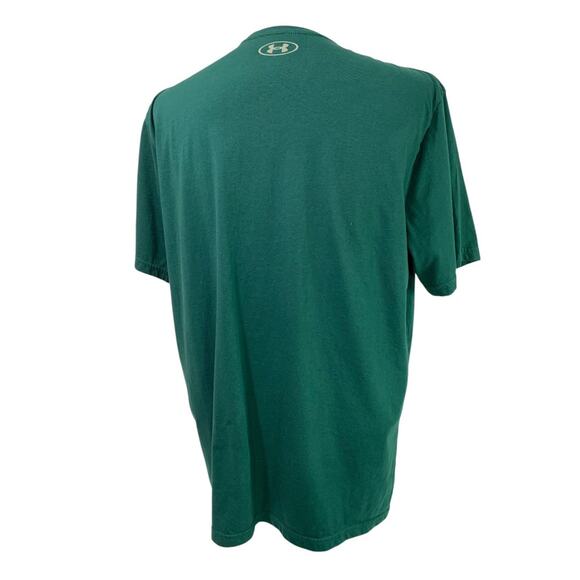XL Under Armour Mens Green Global Foundation Tshirt Loose Fit - Picture 5 of 8